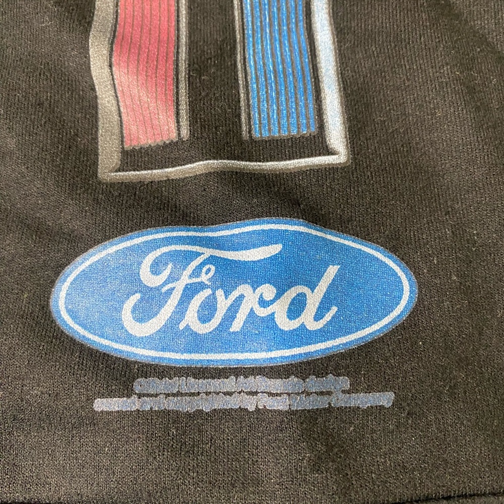 Mens Black Ford Mustang 2XL Classic Hoodie - Picture 3 of 14